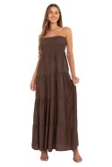 Sukienka Model MI-SK-A2596.97 Brown - Italy Moda Italy Moda Sukienka Model MI-SK-A2596.97 Brown - Italy Moda Italy Moda