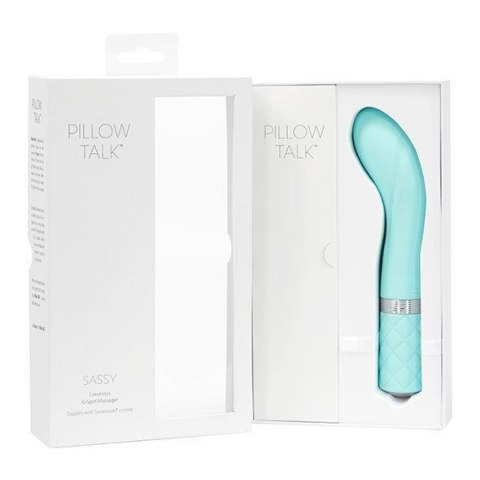 Pillow Talk - Sassy G-Spot Vibrator Teal Pillow Talk - Sassy G-Spot Vibrator Teal