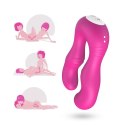 Podwójny wibrator lesbijski dla par 9 trybów 14cm Podwójny wibrator lesbijski dla par 9 trybów 14cm
