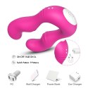 Podwójny wibrator lesbijski dla par 9 trybów 14cm Podwójny wibrator lesbijski dla par 9 trybów 14cm