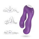 Podwójny wibrator lesbijski dla par 9 trybów 14cm Podwójny wibrator lesbijski dla par 9 trybów 14cm