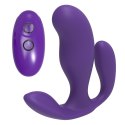 Potrójny wibrator waginalny analny 7 trybów 8 cm Potrójny wibrator waginalny analny 7 trybów 8 cm