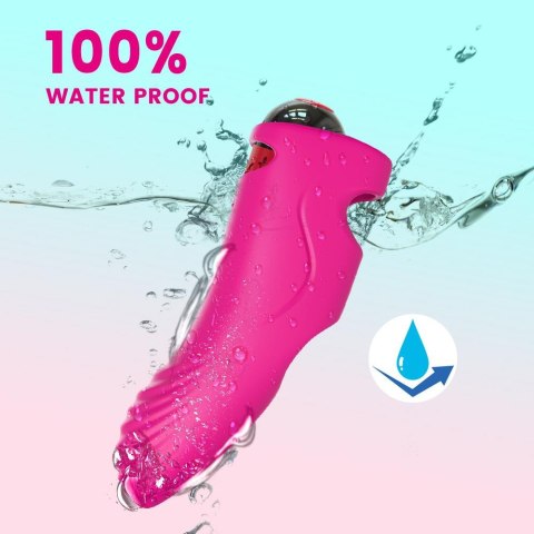 Wibrator punktu g na palec nakładka 9 trybów 11 cm Wibrator punktu g na palec nakładka 9 trybów 11 cm