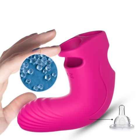 Wibrator punktu g na palec nakładka 9 trybów 11 cm Wibrator punktu g na palec nakładka 9 trybów 11 cm