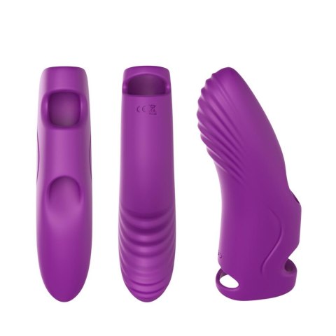 Wibrator punktu g na palec nakładka 9 trybów 11 cm Wibrator punktu g na palec nakładka 9 trybów 11 cm
