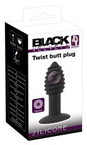 Black Velvets Twist butt plug Black Velvets Twist butt plug