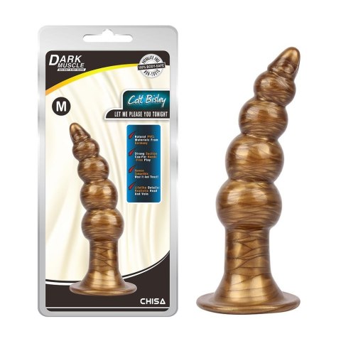 Dildo analne sonda kulkowa stożek sex korek 14cm Dildo analne sonda kulkowa stożek sex korek 14cm