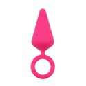 Korek analny zatyczka plug do pupy z uchwytem 10cm Korek analny zatyczka plug do pupy z uchwytem 10cm