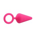 Korek analny zatyczka plug do pupy z uchwytem 10cm Korek analny zatyczka plug do pupy z uchwytem 10cm