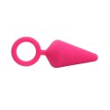 Korek analny zatyczka plug do pupy z uchwytem 10cm Korek analny zatyczka plug do pupy z uchwytem 10cm