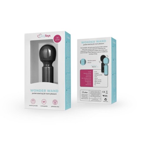 Mini Vibe Wand Vibrator - Black Mini Vibe Wand Vibrator - Black