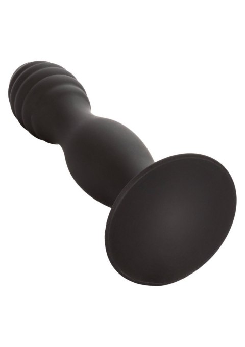 Korek analny plug żebrowany z przyssawką sex anal Korek analny plug żebrowany z przyssawką sex anal