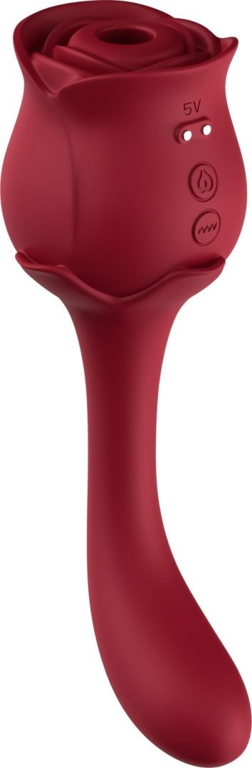 Masażer stymulator powietrzny z wibracjami różowy Masażer stymulator powietrzny z wibracjami różowy