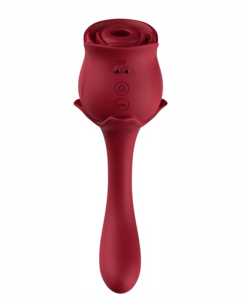 Masażer stymulator powietrzny z wibracjami różowy Masażer stymulator powietrzny z wibracjami różowy