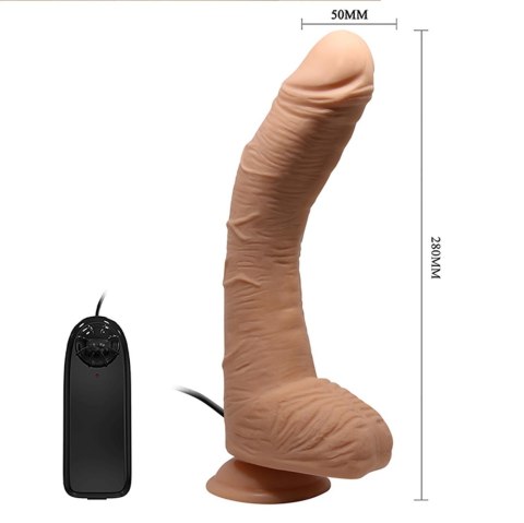 Dildo zakrzywiony penis przyssawka pilot 28 cm Dildo zakrzywiony penis przyssawka pilot 28 cm