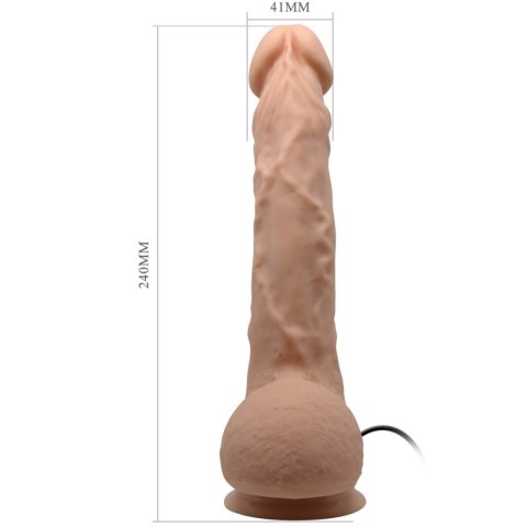 Sztuczny penis dildo realistyczne wibracje 24 cm Sztuczny penis dildo realistyczne wibracje 24 cm