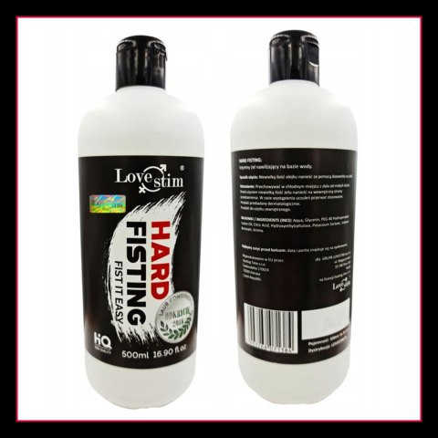 Nawilżający żel analny lubrykant fistingowy 500ml Nawilżający żel analny lubrykant fistingowy 500ml