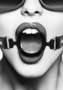 Knebel otwarty pierścień oddychający kółko BDSM Knebel otwarty pierścień oddychający kółko BDSM