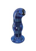 Szklany wibrujący korek analny plug 5 trybów 11 cm Szklany wibrujący korek analny plug 5 trybów 11 cm