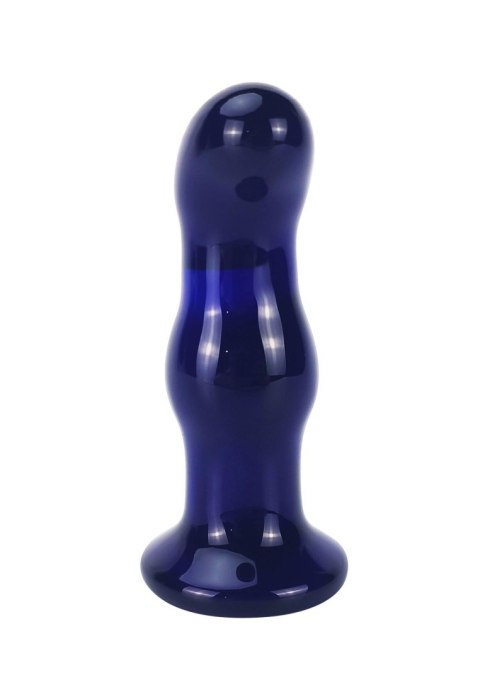 Szklany wibrujący korek analny plug 5 trybów 11 cm Szklany wibrujący korek analny plug 5 trybów 11 cm