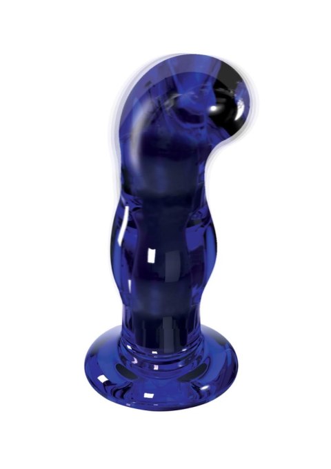 Szklany wibrujący korek analny plug 5 trybów 11 cm Szklany wibrujący korek analny plug 5 trybów 11 cm