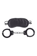 Zestaw do krępowania BDSM kajdanki i opaska sex Zestaw do krępowania BDSM kajdanki i opaska sex