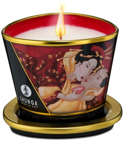 Świeca do masażu erotycznego Shunga Romance 170ml Świeca do masażu erotycznego Shunga Romance 170ml