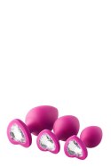 Zestaw 3x korek analny ozdobny diament sex plug Zestaw 3x korek analny ozdobny diament sex plug