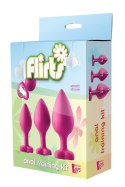 Zestaw 3x korek analny ozdobny diament sex plug Zestaw 3x korek analny ozdobny diament sex plug
