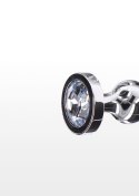 Korek analny sonda stalowa kulkowa diament 13cm Korek analny sonda stalowa kulkowa diament 13cm