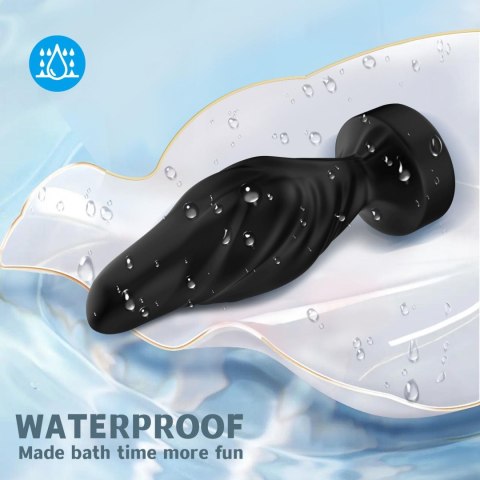 Korek analny z wibracją B-series Joy Limonster Black Korek analny z wibracją B-series Joy Limonster Black