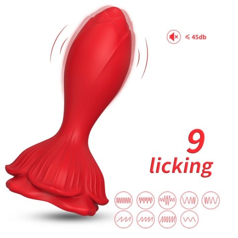 Korek analny z wibracją B - series Joy Rosenberg Red Korek analny z wibracją B - series Joy Rosenberg Red