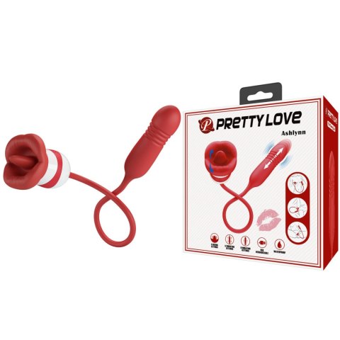 PRETTY LOVE - Ashlynn, 5 vibration functions 5 thrusting settings 5 licking settings PRETTY LOVE - Ashlynn, 5 vibration functions 5 thrusting settings 5 licking settings