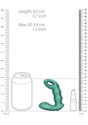Beaded Vibrating Prostate Massager with Remote Control - Metallic Green Beaded Vibrating Prostate Massager with Remote Control - Metallic Green
