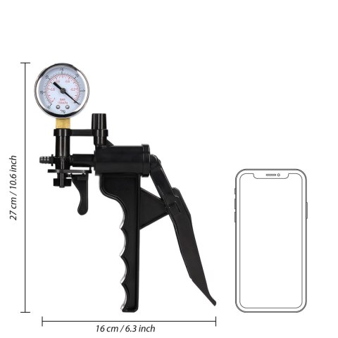 Manual Rosing Pump - Black Manual Rosing Pump - Black
