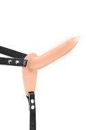 SIMPLE STRAP-ON VIBRATING FLESH STRAP-ON DILDO SIMPLE STRAP-ON VIBRATING FLESH STRAP-ON DILDO