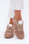 Buty Sportowe Model Dorella 897-4E Dark Beige - Step in style Step in style Buty Sportowe Model Dorella 897-4E Dark Beige - Step in style Step in style