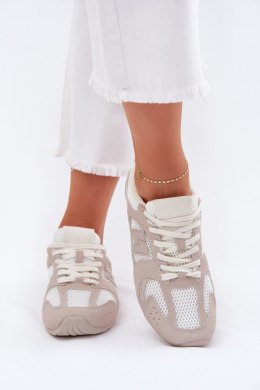 Buty Sportowe Model Dorella 897-4G White/Beige - Step in style Step in style