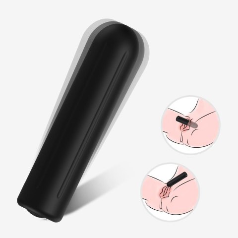 Mały mini masażer stymulator łechtaczki 9 tryb 8cm Mały mini masażer stymulator łechtaczki 9 tryb 8cm