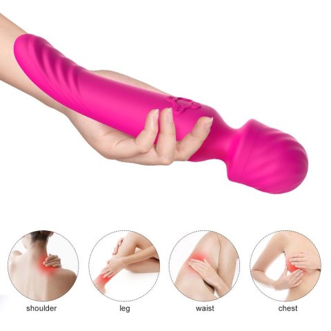 Masażer łechtaczki podgrzewany wibrator 22cm 9tryb Masażer łechtaczki podgrzewany wibrator 22cm 9tryb