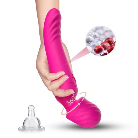 Masażer łechtaczki podgrzewany wibrator 22cm 9tryb Masażer łechtaczki podgrzewany wibrator 22cm 9tryb