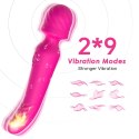 Masażer łechtaczki podgrzewany wibrator 22cm 9tryb Masażer łechtaczki podgrzewany wibrator 22cm 9tryb