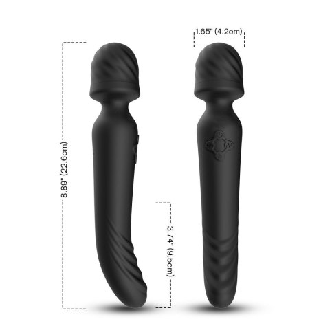 Masażer łechtaczki podgrzewany wibrator 22cm 9tryb Masażer łechtaczki podgrzewany wibrator 22cm 9tryb