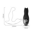 Masażer prostaty wibracje rotacja 9+5 trybów 13 cm Masażer prostaty wibracje rotacja 9+5 trybów 13 cm