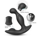 Masażer prostaty wibracje rotacja 9+5 trybów 13 cm Masażer prostaty wibracje rotacja 9+5 trybów 13 cm