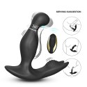 Masażer prostaty wibracje rotacja 9+5 trybów 13 cm Masażer prostaty wibracje rotacja 9+5 trybów 13 cm