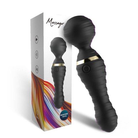 Masażer wibrator łechtaczkowy różdżka 9 tryb 19cm Masażer wibrator łechtaczkowy różdżka 9 tryb 19cm