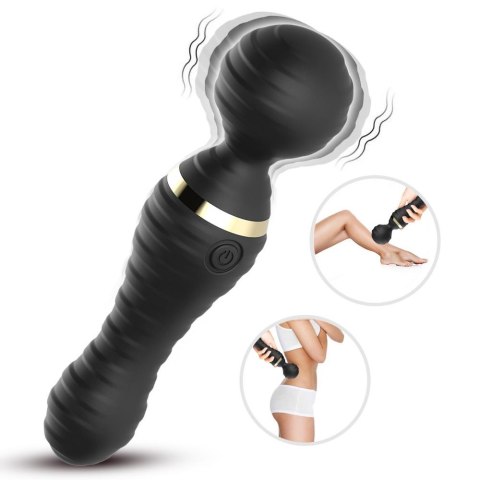 Masażer wibrator łechtaczkowy różdżka 9 tryb 19cm Masażer wibrator łechtaczkowy różdżka 9 tryb 19cm