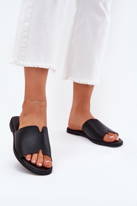 Sandał Klapki Model Kalimira 25SD35-8835 Black - Step in style Step in style Sandał Klapki Model Kalimira 25SD35-8835 Black - Step in style Step in style