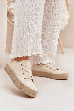 Trampki Model Princa C-668 Beige - Step in style Step in style